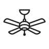 Replace Ceiling Fan icon