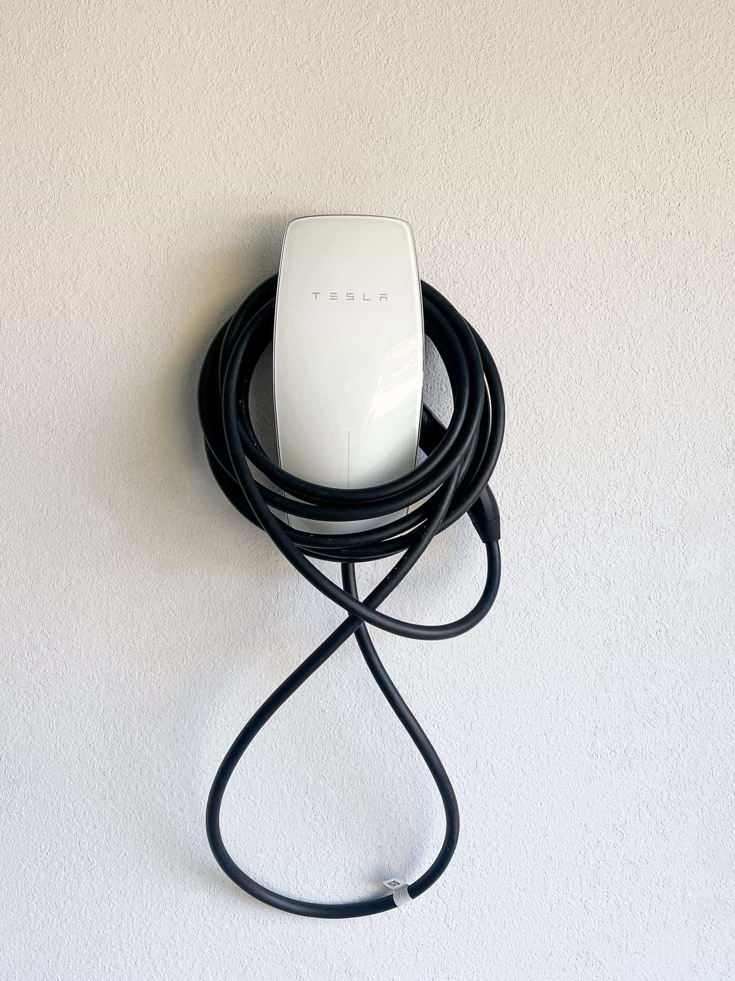 Installed a Tesla Wall Connector for convenient home charging.